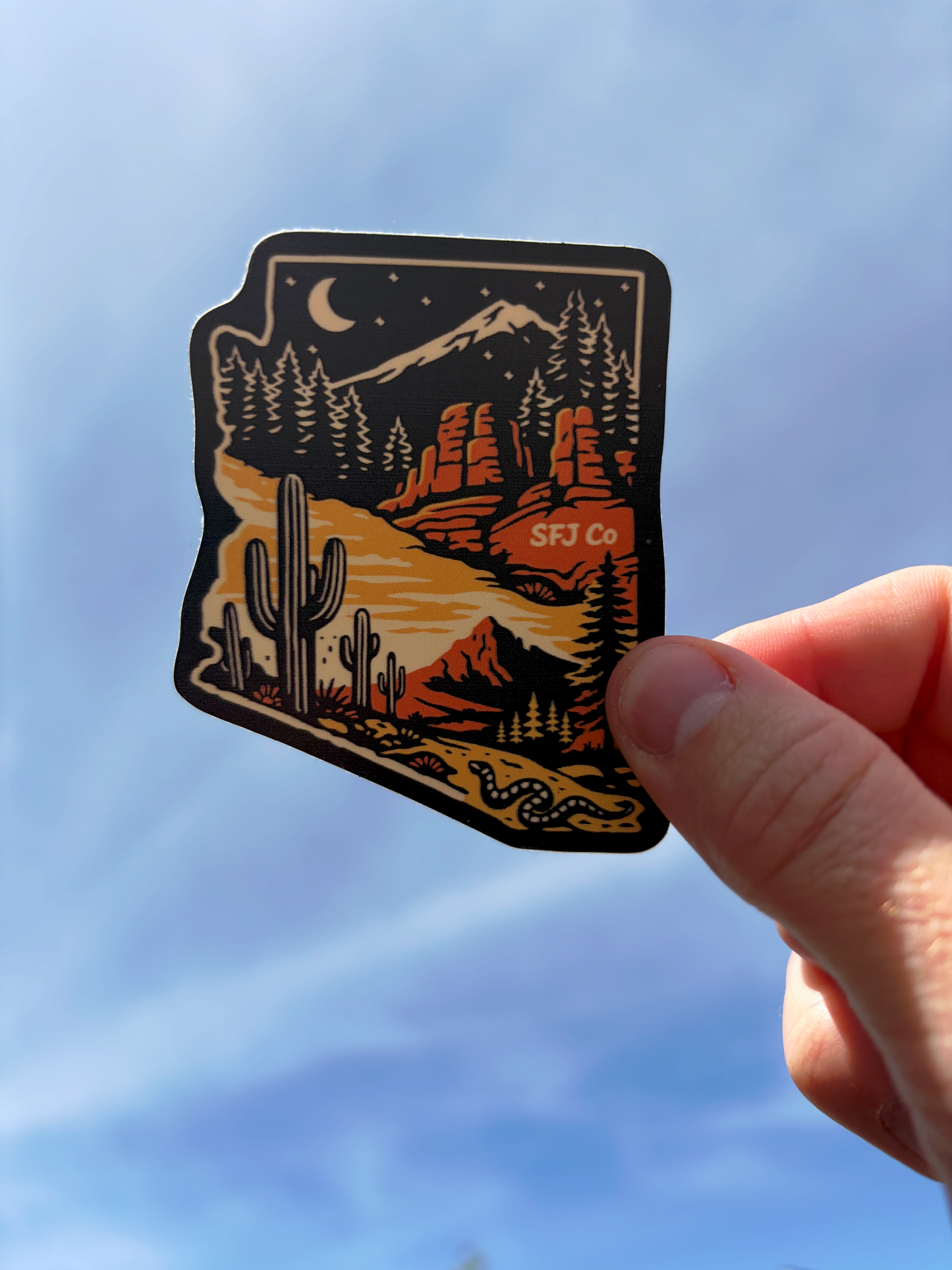 Canyon State Sticker