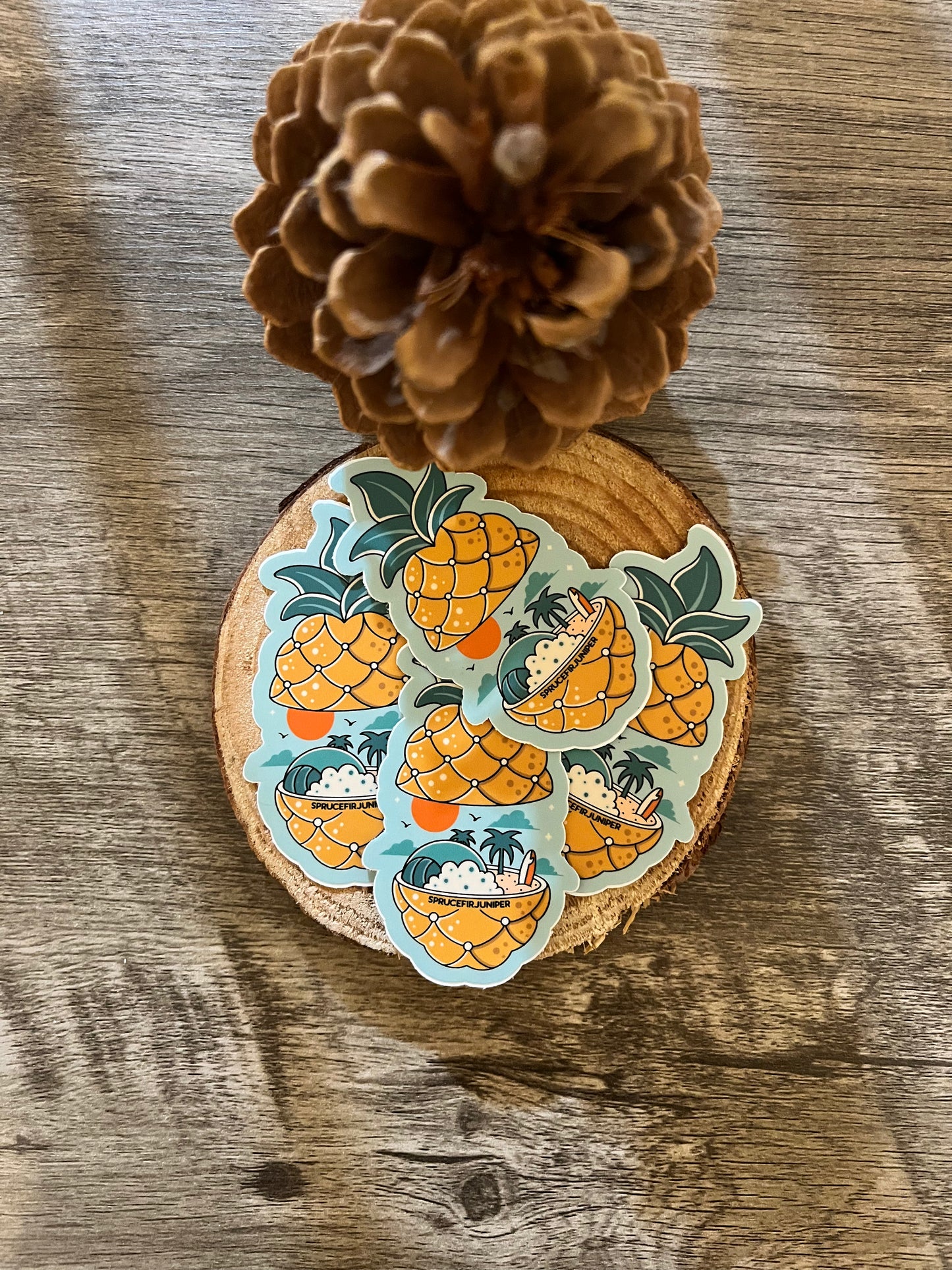 Island Escape Sticker