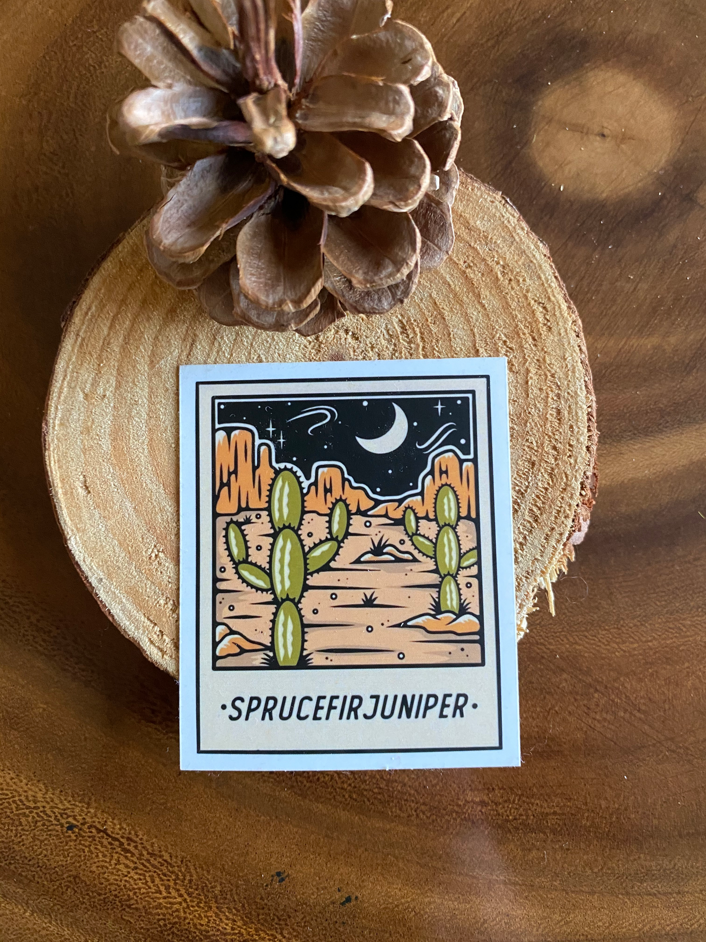 Desert Dunes Sticker