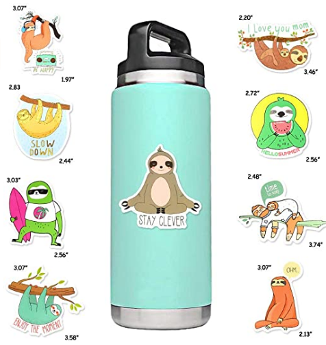 Slothin' Around Sticker Pack