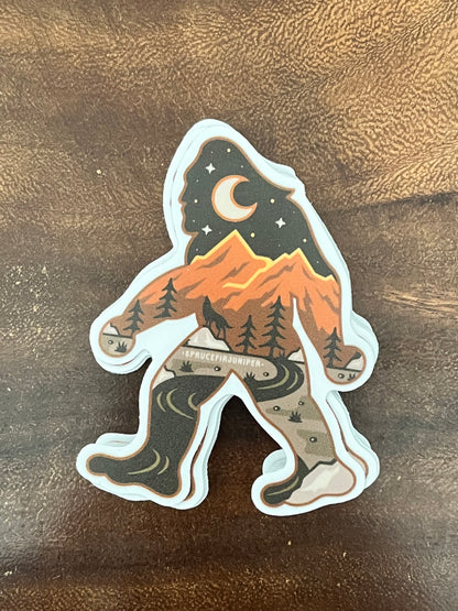 Squatch Sticker