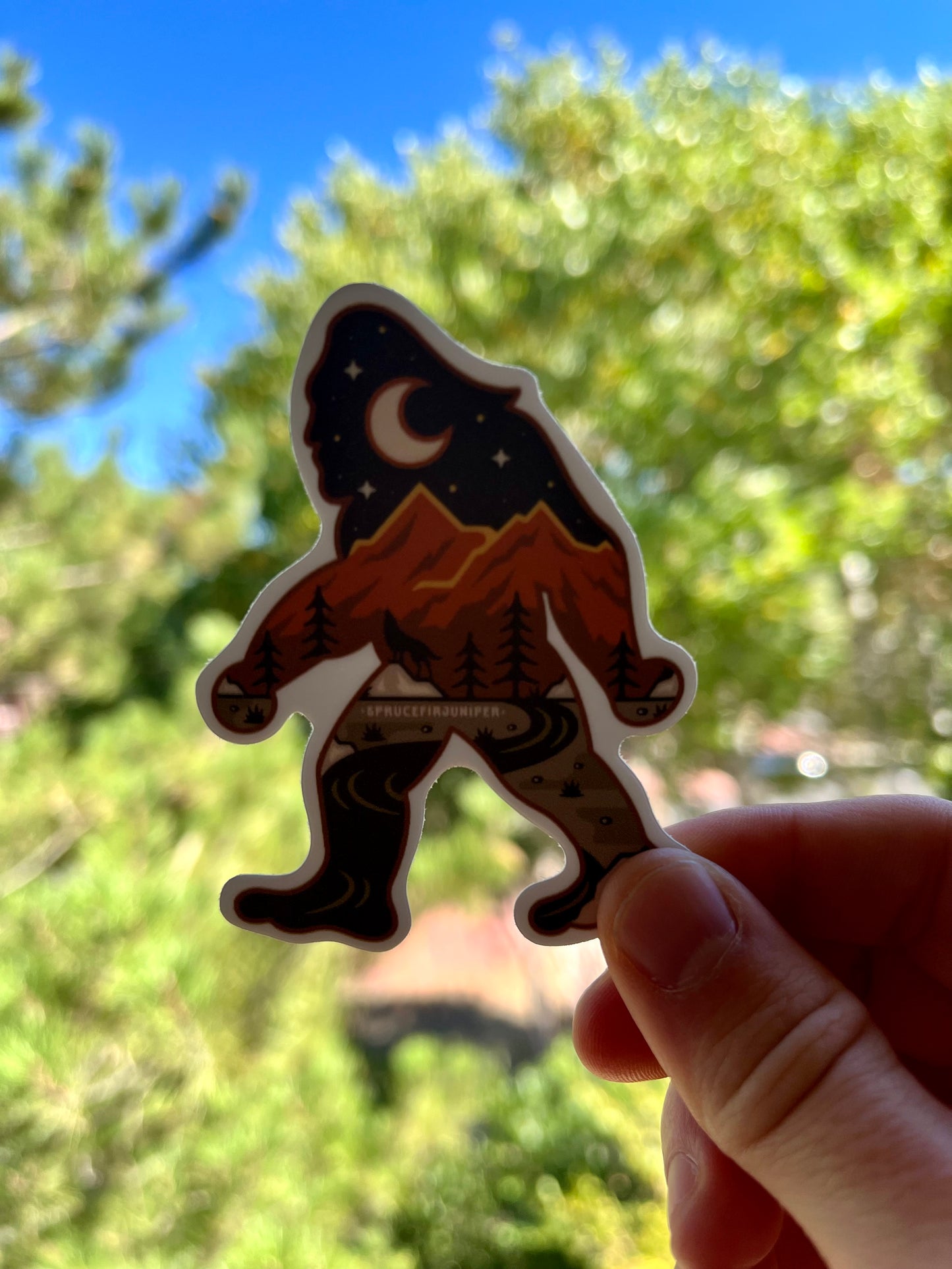 Squatch Sticker
