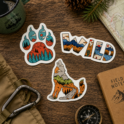 Woof Pack Stickers
