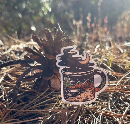 Morning Coffee Sticker