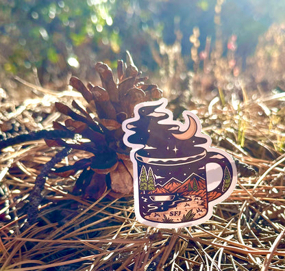 Morning Coffee Sticker