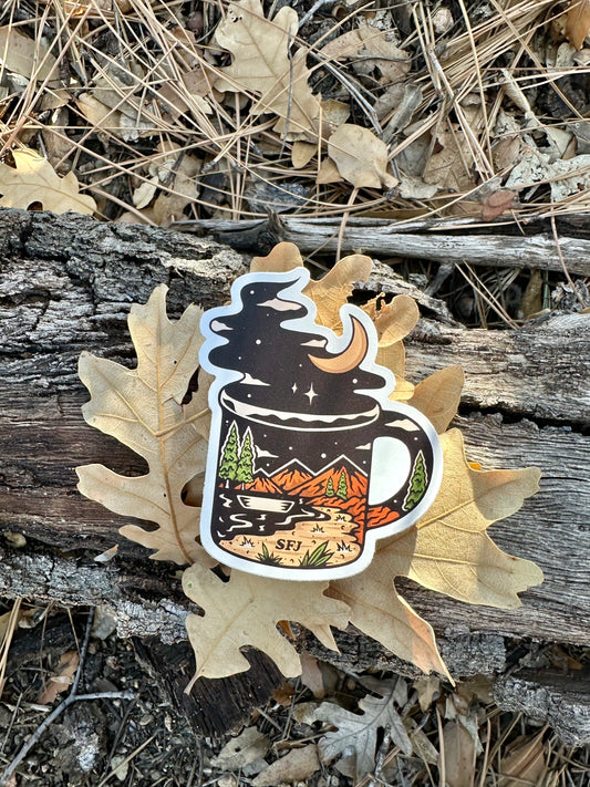 Morning Coffee Sticker