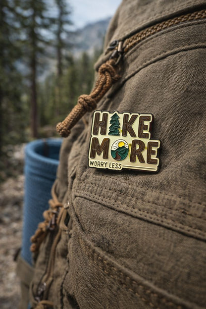 Hike More Pin