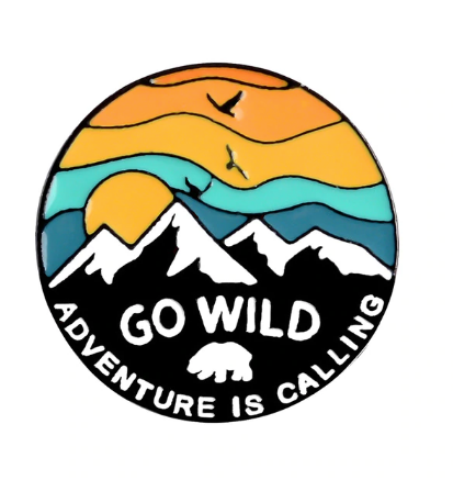 Go Wild Pin