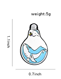 Whale Pin