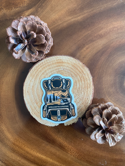 Adventure Bag Sticker