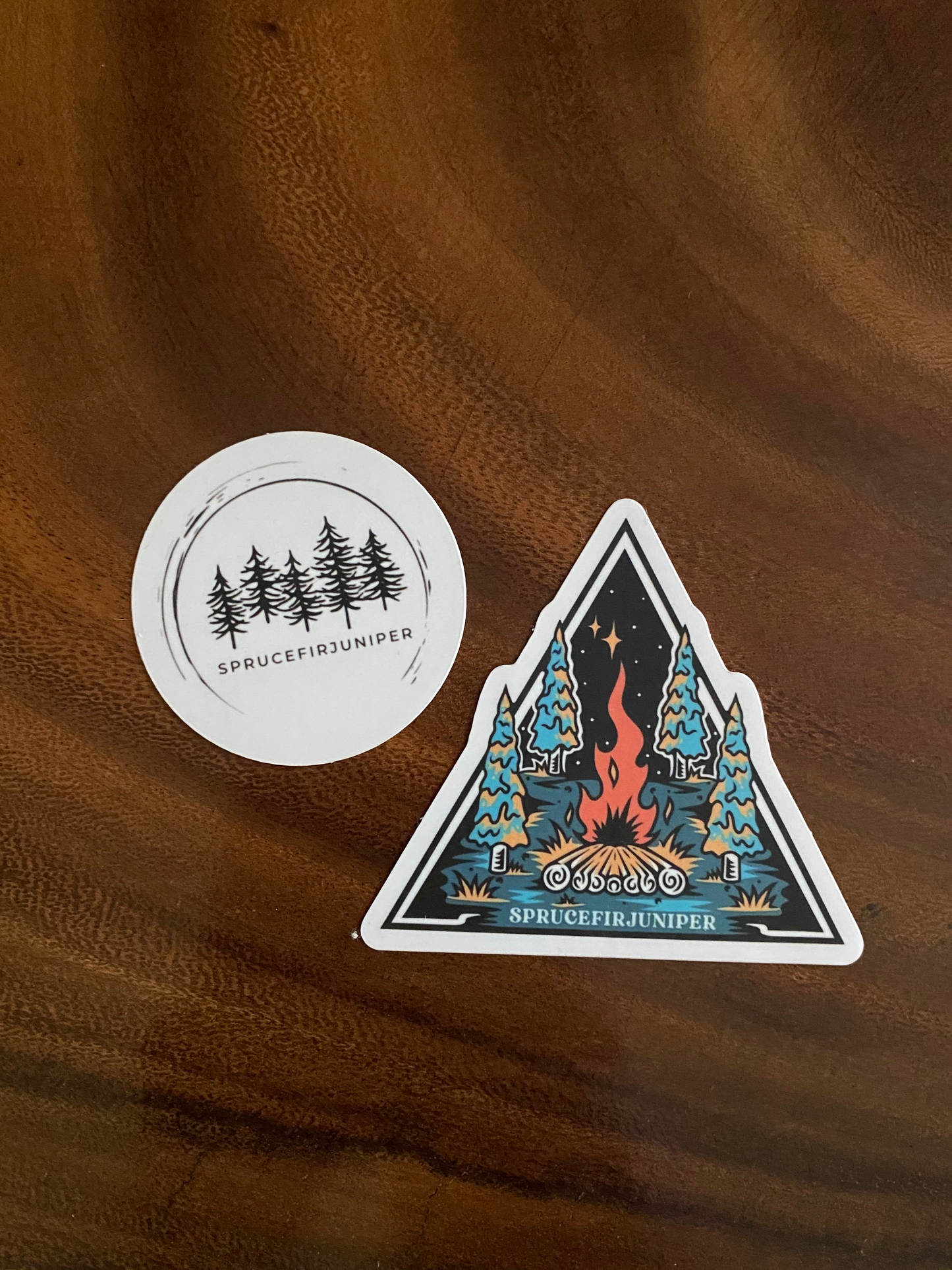 Campfire Sticker
